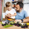 Malplay Traktor Set Spielzeug mit Zubehören Landmaschinen Produktbild-Vorschau 9