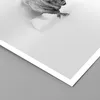 Poster - Poster ohne Rahmen - Wisent Schwarzweiß Licht - Produktbild-Vorschau 2