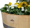 Kübel NATUR, Pflanzkübel aus Kastanienholz,50 cm Produktbild-Vorschau 5