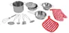 Kruzzel 23444 Kindertöpferset aus Metall, 13-teilig Produktbild-Vorschau 2