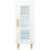 vidaXL Credenza bianca 34,5x34x90 cm Materiale a base di Anteprima dell’immagine prodotto 6