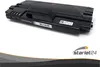 A black toner cartridge is shown on a white background with a logo overlay at the bottom. Produktbild-Vorschau