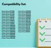 6x cartuccia d'inchiostro per Canon PGI-550 CL-551 XL | set Anteprima dell’immagine prodotto 2