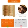 A shoe cabinet with size charts and a close-up of shoes being placed inside. Podgląd zdjęcia produktu