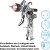 STAHLWERK HVLP Lackierpistole SG-250 ST Sprühpistole mit Produktbild-Vorschau 2