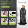 heimtexland ® Rukávová přikrývka TV plyšová přikrývka s Náhled obrázku produktu 4