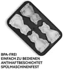 3D Katzen-Eiswürfelform – Eiswürfel-Form in Katzenoptik, Produktbild-Vorschau 3