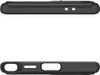 A black phone case shown from two different angles against a white background. Podgląd zdjęcia produktu