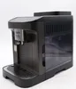A black DeLonghi coffee machine is shown against a white background. Produktbild-Vorschau