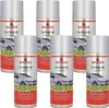 6x srebrna błyszcząca puszka farby w sprayu Podgląd zdjęcia produktu 1