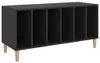 vidaXL Skříňka na talíře černá 100x38x48 cm Dřevěný Náhled obrázku produktu 1