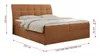 Boxspringbett 160x200 mit Matratze, Bett mit Multipocket - Produktbild-Vorschau 6
