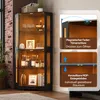 Mobile bar "Flieks" da 165 cm, con illuminazione a LED, Anteprima dell’immagine prodotto 8