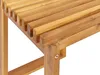BELIANI Garten-Beistelltisch Hellbraun Akazienholz Produktbild-Vorschau 5