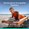 Logitech Flip Folio, clavier QWERTZ, allemand, 1,8 cm, 1 Voir les images du produit 3