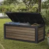 Keter Gartenbox "Northwood" 623L - Walnuss - 155x72x70 cm - Produktbild-Vorschau 3