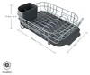 KitchenAid KEG197OSGR Flacher Geschirrständer Rostfreies Produktbild-Vorschau 5
