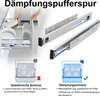 YUENFONG 2 Stücke Teleskopschublade Ausziehbare Produktbild-Vorschau 4