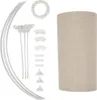 Lampenschirm beline d40cm beige  - Atmosphera créateur Produktbild-Vorschau 3