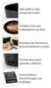 CONTINENTA Brottopf Keramik oval, schwarz 30x23x13,5 cm Podgląd zdjęcia produktu 6