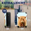 MuchoWow® Koffer Handgepäck Trolley Rollkoffer Kleine Produktbild-Vorschau 5