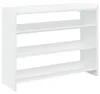 vidaXL Schuhregal Weiß 80x25x62 cm Holzwerkstoff Produktbild-Vorschau 1