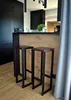 Spec-Wood, Hocker Holz LOFT, Barhocker Holz, Blumenhocker Produktbild-Vorschau 4