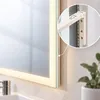 Relaxdays Badspiegel, 60 x 100 cm, dimmbarer LED-Spiegel, Produktbild-Vorschau 9