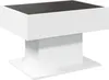 vidaXL Tavolino LED bianco 70x50x45 cm materiale a base di Anteprima dell’immagine prodotto 9