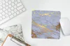 MuchoWow® Mauspad Mousepad Marmor - Blau - Gold 20x20 cm - Produktbild-Vorschau 5
