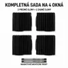 4-dielna súprava magnetických slnečných clôn na ochranu Náhľad obrázku produktu 5