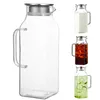 2 Liter Glas Karaffe Glaskrug mit Deckel, Wasserkaraffe, Produktbild-Vorschau 6