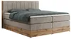 MKS MEBLE King Boxspringbett 180x200 mit Bettkasten Eiche, Produktbild-Vorschau 4