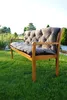 4L Textil Gartenbankauflage Sitzkissen und Rückenkissen Produktbild-Vorschau 7