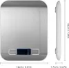 5 kg / 1g Genaue Elektrische Kuechenwaage Hochpraezise Produktbild-Vorschau 8