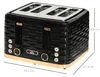 HOMCOM Toaster 4 Scheiben mit 7 Stufen, Auftaufunktion 1860 Produktbild-Vorschau 3