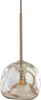 Hängeleuchte Metall Rauchglas D: 15 cm H: max. 150 cm Beige Produktbild-Vorschau 6