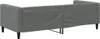 vidaXL Letto da giorno grigio scuro 90x200 cm in tessuto Anteprima dell’immagine prodotto 5