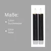 Stabkerzen LED mit Timer SCHWARZ 2er indoor mit Timer Produktbild-Vorschau 4