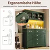 Nowoczesna szafka bufetowa 104 x 40 x 180 cm w stylu Podgląd zdjęcia produktu 12