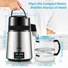 VEVOR 4L Wasser Destilliergerät Edelstahl 304 Water Produktbild-Vorschau 7
