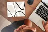 MuchoWow® Mauspad Mousepad Linie - Abstrakt - Minimalismus Produktbild-Vorschau 3