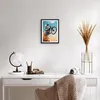 Gerahmtes Poster - Schwarzer Rahmen - Fahrrad Sport Helm - Produktbild-Vorschau 6