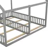 Postel pro děti 2 v 1, rozměry 2 × 90 × 200 cm, dvoulůžko s Náhled obrázku produktu 13