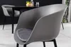 riess-ambiente Moderner Stuhl DESIGNO grau Kunststoff mit Produktbild-Vorschau 4