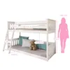 Lit mezzanine 90x200 cm avec protection contre les chutes & Voir les images du produit 7