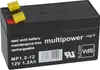 Multipower Blei-Akku MP1,2-12 Pb 12V 1,2Ah VdS G107032, Produktbild-Vorschau 2
