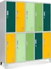 Schließfachschrank Spind Umkleideschrank multicolor Produktbild-Vorschau 7
