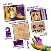 Modelliermasse-Set nach Zahlen 29*29 cm Katze Produktbild-Vorschau 3