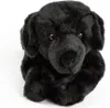 Labrador liegend 40 cm Kuscheltier Hund schwarz Uni-Toys Produktbild-Vorschau 2